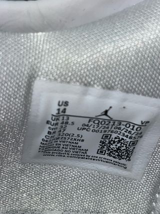 Nike Air Jordan XXXIX 48.5 Nuove