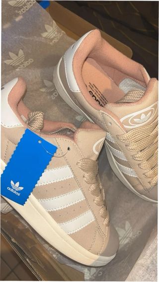 Adidas Campus Beige/Rosa Talla 40