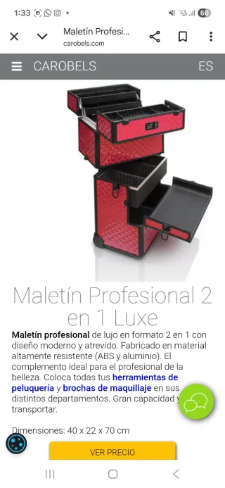 URGENTE ultima oferta Maletín Profesional Manicura