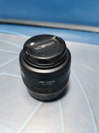 Objetivo zoom Minolta MD 35-70 mm 1:3.5-4.Montaje Minolta MD 35-70 mm f3,5 Minolta