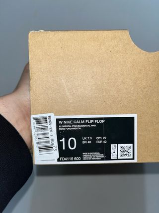 Nike Calm Flip Flop Rosa Tg 42 Nuove