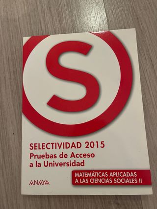 Selectividad 2015, Pruebas de Acceso a la Unive...