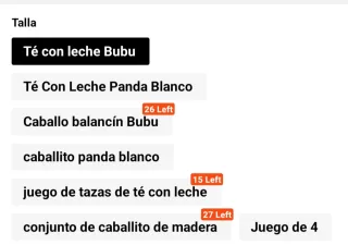 Figuras Bubu Dudu con pato y caballo balancín