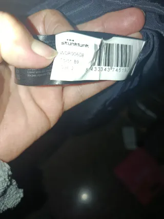 Vestido de noche azul marino