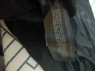 Vestido de noche azul marino