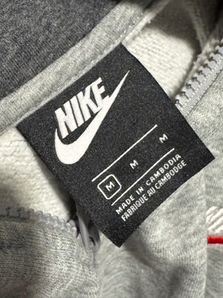 Nike Sportswear Full-Zip Hoodie - Heather Grey