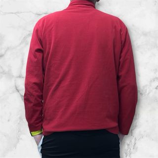 Forro polar Jack Wolfskin 1/4 cremallera rojo