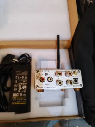 Amplificador Fosi BT20A Bluetooth color Plata