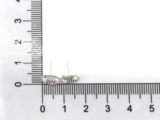 pendientes plata 925mm