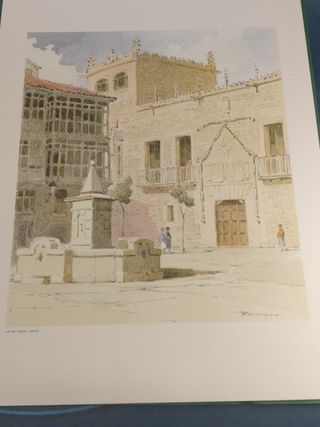 Acuarelas de Román García Rodrigo.