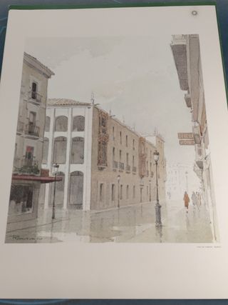 Acuarelas de Román García Rodrigo.