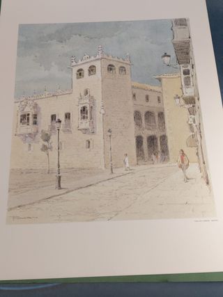 Acuarelas de Román García Rodrigo.