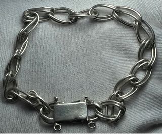 Pulsera Plata Ley Caballero + Regalo