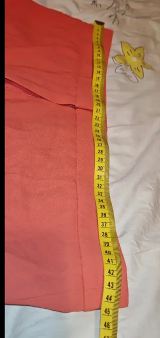 Pantalón flare naranja talla XL