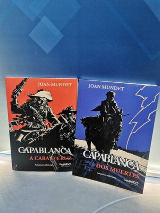 2 cómics, Capablanca: A cara o cruz + Capablanca: Dos muertes