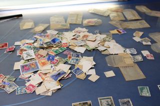 Sellos de países continente europeo años 40 y más.