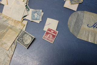 Sellos de países continente europeo años 40 y más.