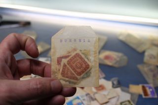 Sellos de países continente europeo años 40 y más.