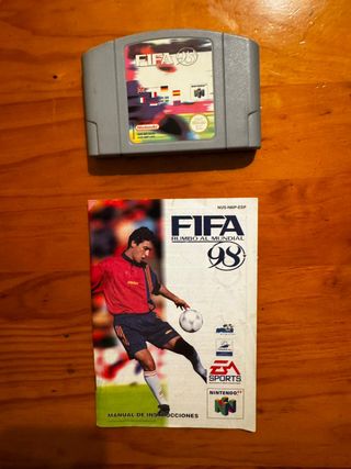 Fifa 98 N64 Cartucho Juego