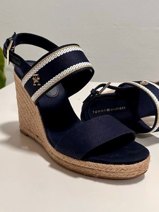 Tacones Tommy Hilfiger Azul Marino