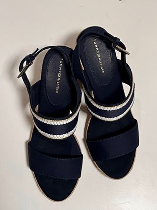 Tacones Tommy Hilfiger Azul Marino