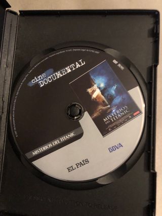 DVD Misterios del Titanic Documental Nuevo