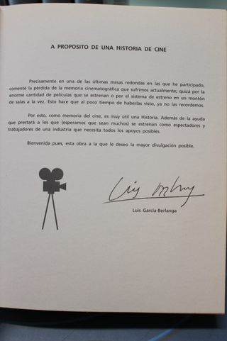 Historia del Cine. 1895 – 1995, un siglo de cine.