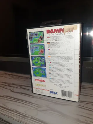 Rampart Sega Master System Tengen