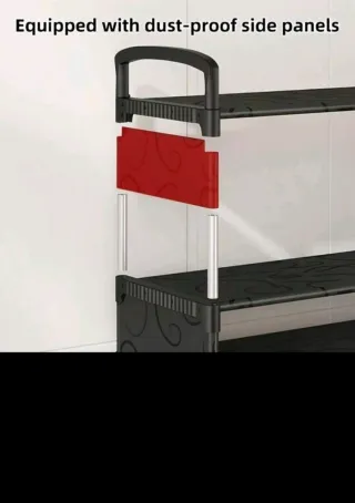 Zapatero 5 Niveles Negro