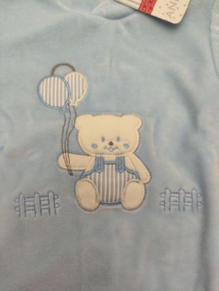 Conjunto bebé azul ANITA 6 meses