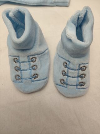 Conjunto bebé azul ANITA 6 meses