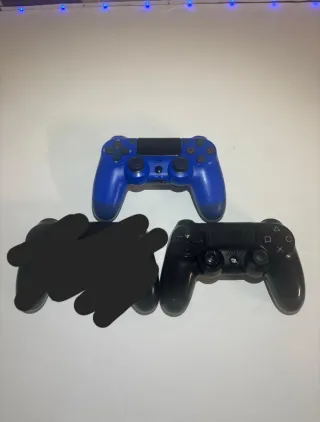 PS4 Slim 1TB Negra + 2 Mandos + 2 Juegos