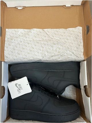 Nike Air Force 1 Low '07 Negras Talla 45