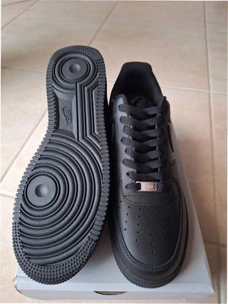Nike Air Force 1 Low '07 Negras Talla 45