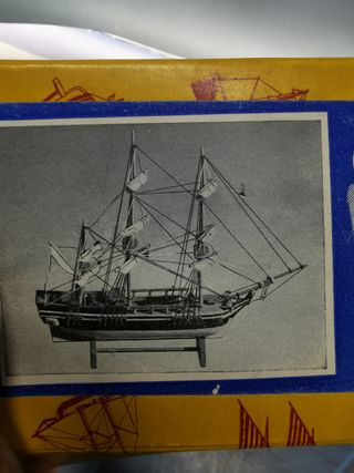 maqueta vintage H.M.S. Bounty,  spain- H.M.S. BOUNTY - R-408 - CONSTRUCTO SAN LUIS MINORCA SPAIN - AÑOS 70