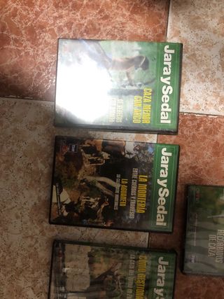 5 DVDs Jara y Sedal Caza con Arco