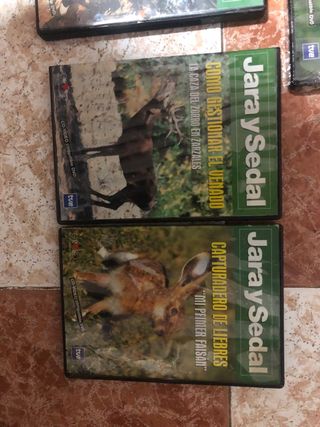 5 DVDs Jara y Sedal Caza con Arco