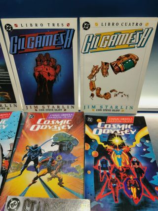 3 miniseries DC comics, zinco, GILGAMESH II, STARMAN, COSMIC ODYSSEY