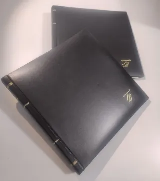 Lote 2 álbumes clasificadores sellos