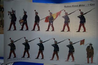 Colección láminas de soldados