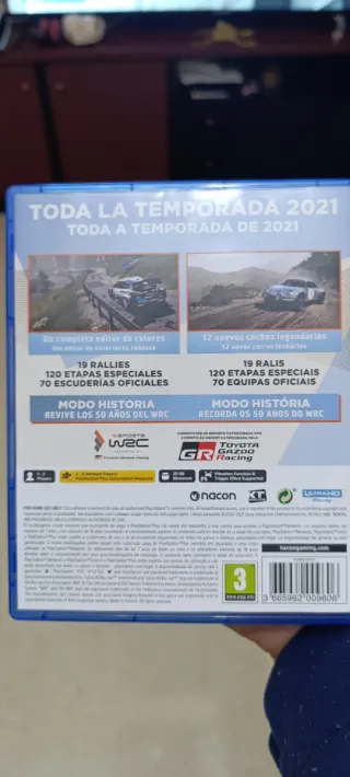 WRC 10 PS5 Juego de Carreras