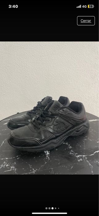 Deportivas Fila Mujer Negras