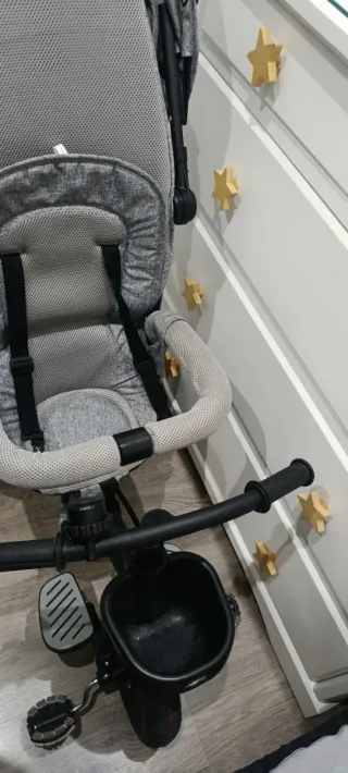 Triciclo evolutivo gris