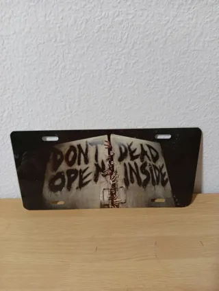 Chapa Decorativa Don't Dead Open Inside