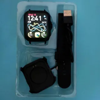 Smartwatch color Negro