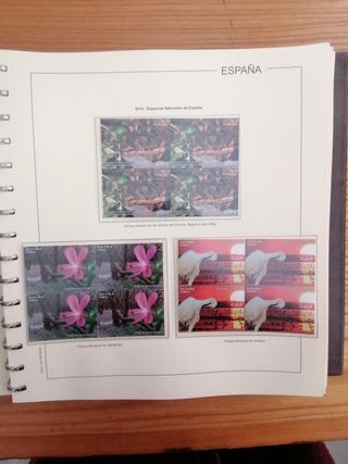 SELLOS ESPAÑA AÑO 2010**MNH. BLOQUE DE 4. HOJAS ED