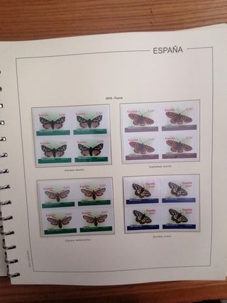 SELLOS ESPAÑA AÑO 2010**MNH. BLOQUE DE 4. HOJAS ED