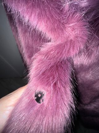 Bershka Pelliccia Sintetica Glicine/Viola L