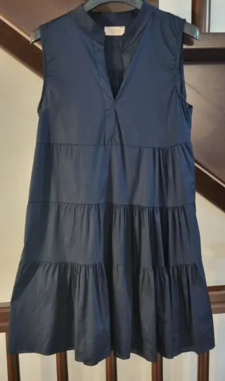 Abito estivo donna blu scuro taglia unica