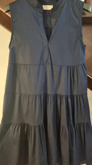 Abito estivo donna blu scuro taglia unica